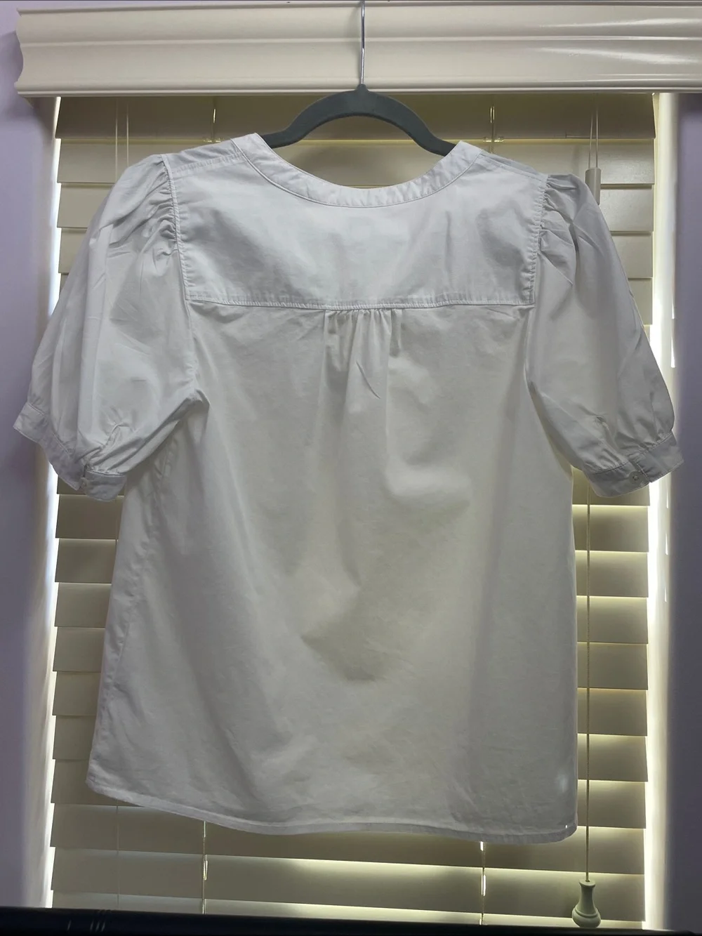 J. Crew crisp white